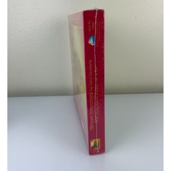 SunsOut 500 piece Jigsaw Puzzle, African Innocence NEW SEALED Gift 18x24 Lions - Picture 8 of 14